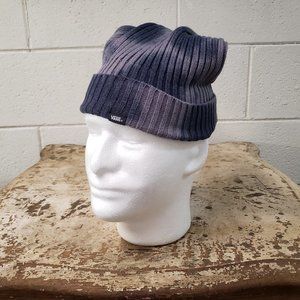VANS OS Parkview Cuff Beanie Cap Deep Gray Blue / Purple